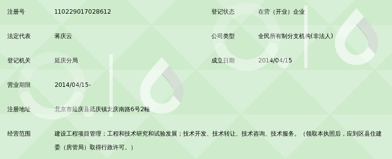 北京市水利規劃設計研究院延慶分院 深耕水利科研，引領工程技術創新